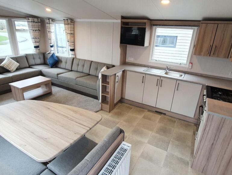 Caravan On Fantastic Site Dunbar Exterior photo